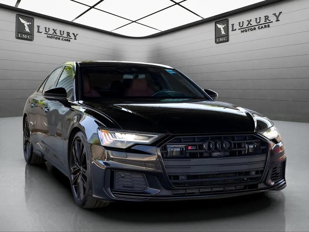 Black 2022 Audi S6 Sedan Premium Plus for sale in Hillside, NJ