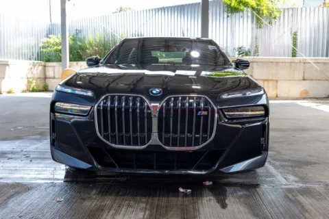 Another view of 2024 BMW i7 M70 for sale in Hillside, NJ at Luxury Motor Cars