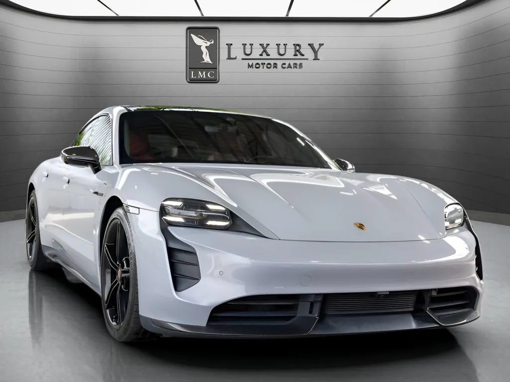 Silver 2021 Porsche Taycan Turbo for sale in Hillside, NJ