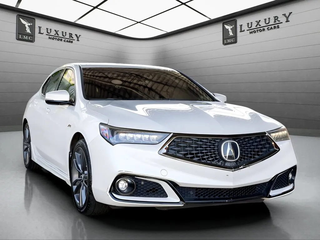 White 2018 Acura TLX w/A-SPEC Pkg for sale in Hillside, NJ