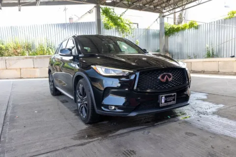Black 2022 INFINITI QX50 LUXE for sale in Hillside, NJ
