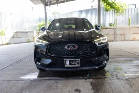 Another view of 2022 INFINITI QX50 LUXE for sale in Hillside, NJ at Luxury Motor Cars