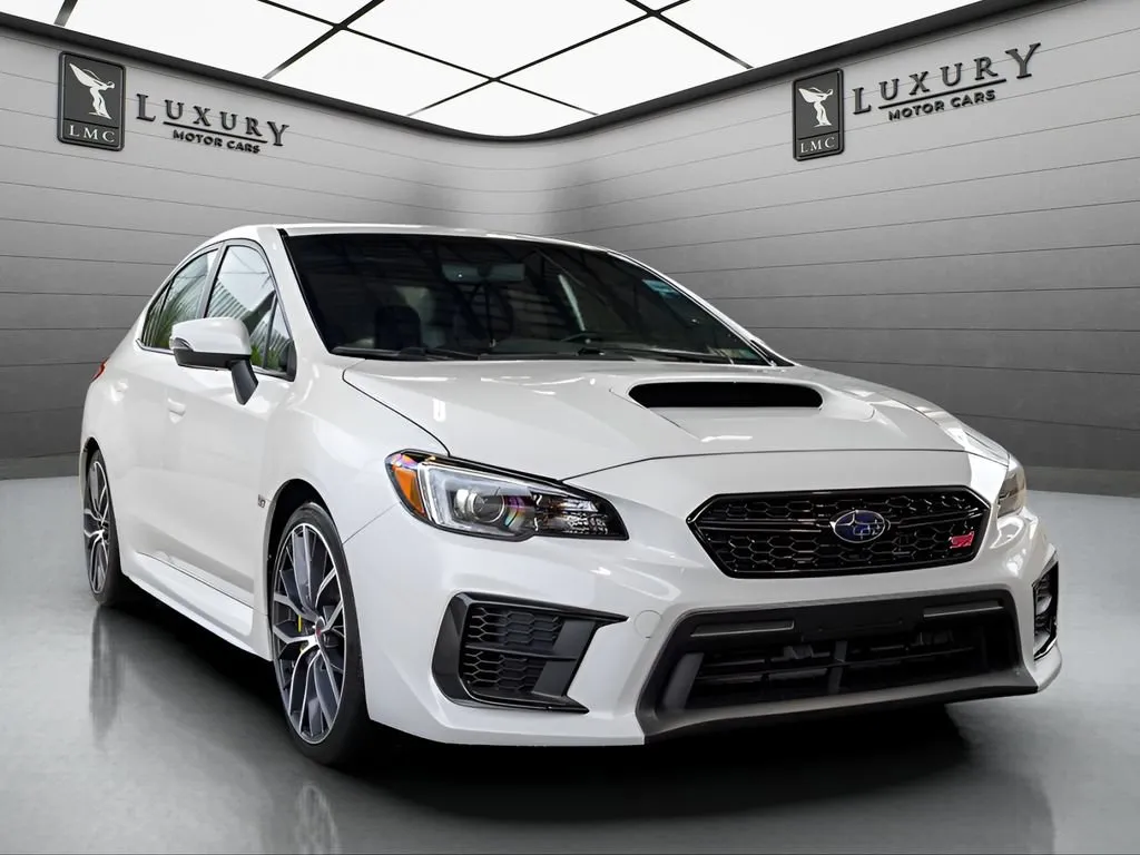 White 2021 Subaru WRX STI Limited for sale in Hillside, NJ