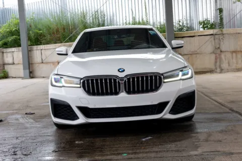 Another view of 2023 BMW 5 Series 540i xDrive for sale in Hillside, NJ at Luxury Motor Cars