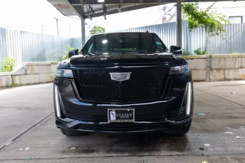 Another view of 2021 Cadillac Escalade Sport for sale in Hillside, NJ at Luxury Motor Cars