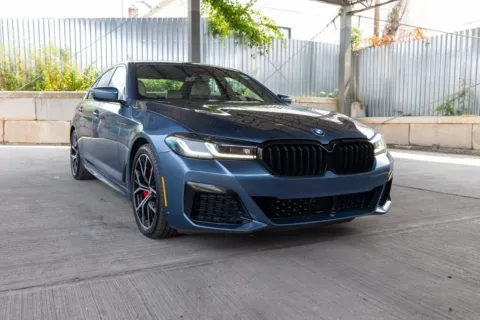 Blue 2023 BMW 5 Series 530i for sale in Hillside, NJ