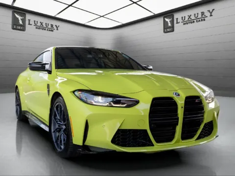Yellow 2023 BMW M4 Competition for sale in Hillside, NJ