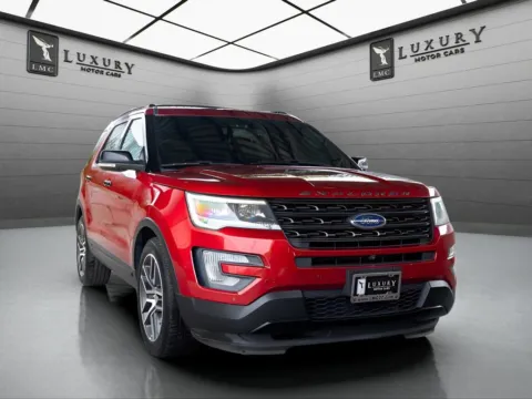 Red 2016 Ford Explorer Sport for sale in Hillside, NJ