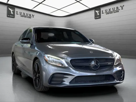 Gray 2020 Mercedes-Benz C-Class AMG C 43 for sale in Hillside, NJ