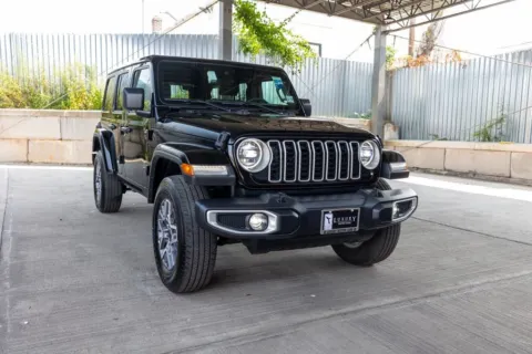 Black 2025 Jeep Wrangler Sahara for sale in Hillside, NJ