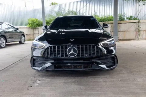 Another view of 2023 Mercedes-Benz C-Class AMG C 43 for sale in Hillside, NJ at Luxury Motor Cars