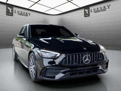 Black 2023 Mercedes-Benz C-Class AMG C 43 for sale in Hillside, NJ