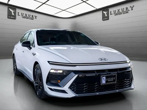 White 2024 Hyundai Sonata N Line for sale in Hillside, NJ
