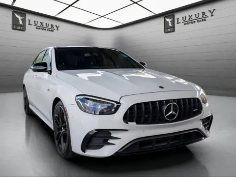 White 2022 Mercedes-Benz E-Class AMG E 53 for sale in Hillside, NJ