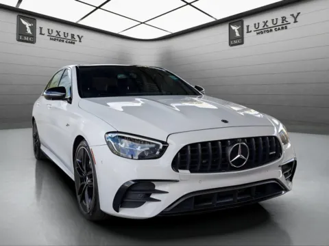 White 2022 Mercedes-Benz E-Class AMG E 53 for sale in Hillside, NJ