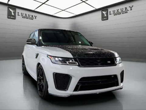 White 2021 Land Rover Range Rover Sport SVR for sale in Hillside, NJ