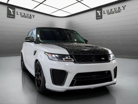 White 2021 Land Rover Range Rover Sport SVR for sale in Hillside, NJ