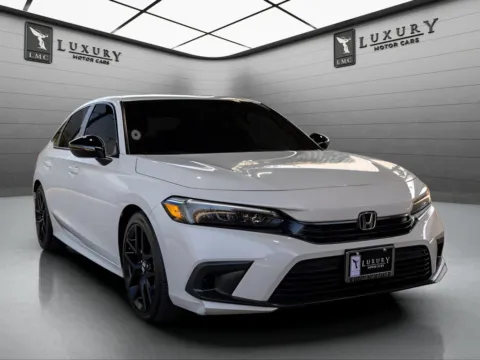 White 2023 Honda Civic Sedan Sport for sale in Hillside, NJ
