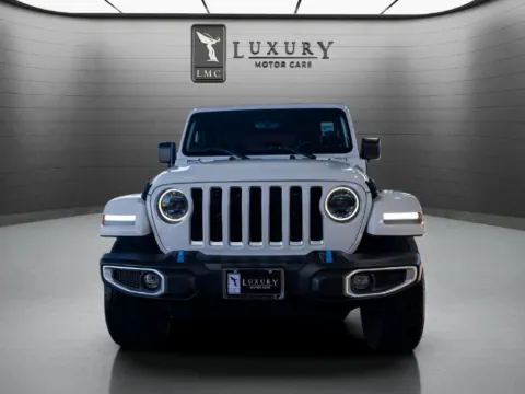 Another view of 2023 Jeep Wrangler 4xe Sahara for sale in Hillside, NJ at Luxury Motor Cars