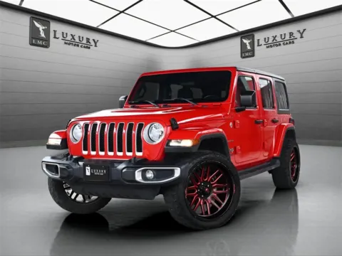 Another view of 2020 Jeep Wrangler Unlimited Sahara for sale in Hillside, NJ at Luxury Motor Cars