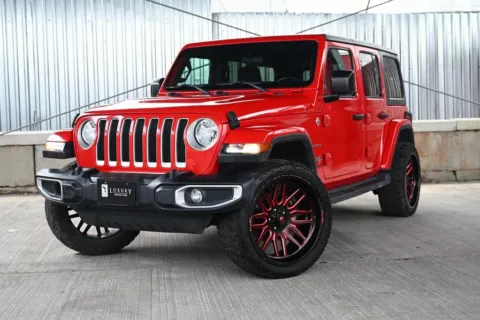 Another view of 2020 Jeep Wrangler Unlimited Sahara for sale in Hillside, NJ at Luxury Motor Cars