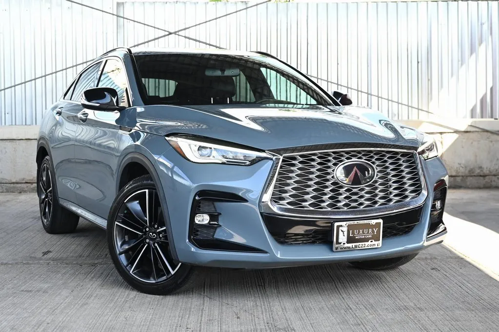 Gray 2022 INFINITI QX55 LUXE for sale in Hillside, NJ