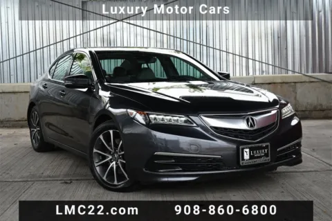 Gray 2015 Acura TLX V6 Tech for sale in Hillside, NJ