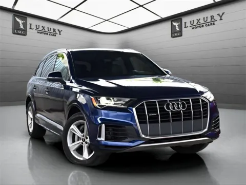 Blue 2021 Audi Q7 Premium for sale in Hillside, NJ
