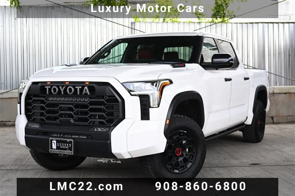 White 2025 Toyota Tundra TRD Pro Hybrid for sale in Hillside, NJ