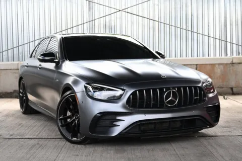 Gray 2021 Mercedes-Benz E-Class AMG E 53 for sale in Hillside, NJ