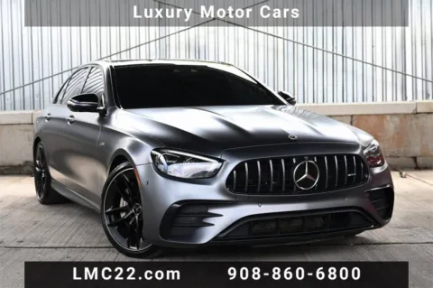 Gray 2021 Mercedes-Benz E-Class AMG E 53 for sale in Hillside, NJ