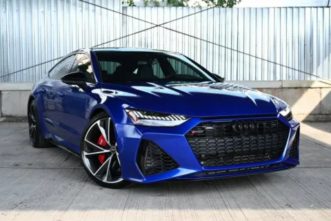 Blue 2022 Audi RS 7 4.0T for sale in Hillside, NJ