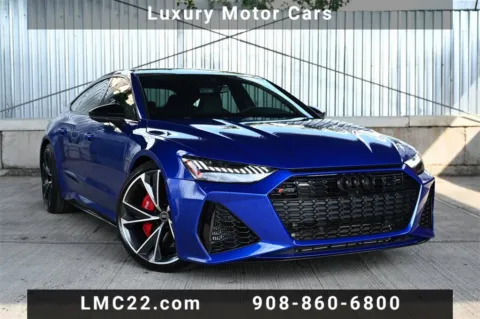 Blue 2022 Audi RS 7 4.0T for sale in Hillside, NJ