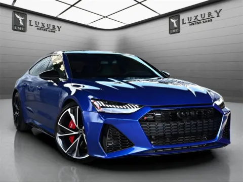 Blue 2022 Audi RS 7 4.0T for sale in Hillside, NJ