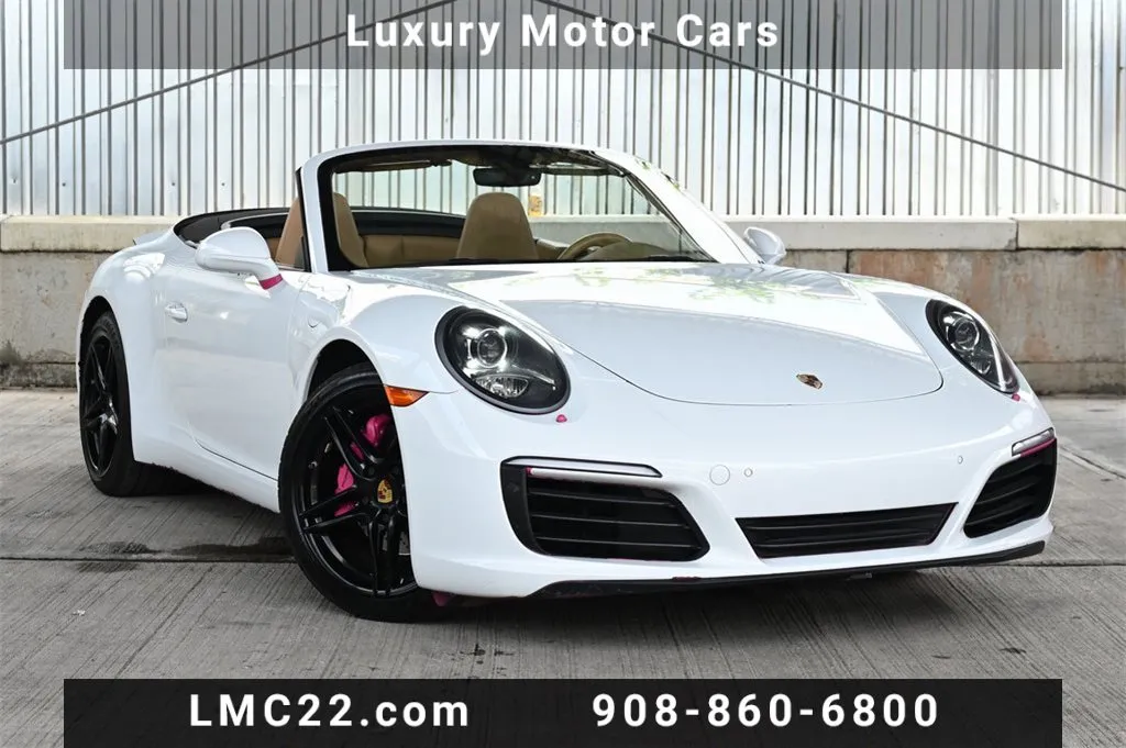 White 2017 Porsche 911 Carrera for sale in Hillside, NJ
