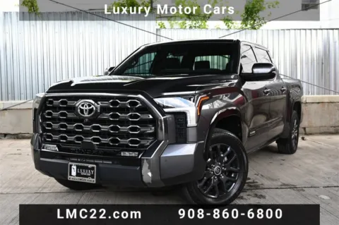 Another view of 2022 Toyota Tundra Platinum for sale in Hillside, NJ at Luxury Motor Cars
