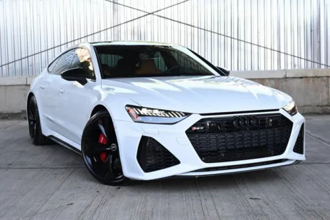 White 2021 Audi RS 7 4.0T for sale in Hillside, NJ