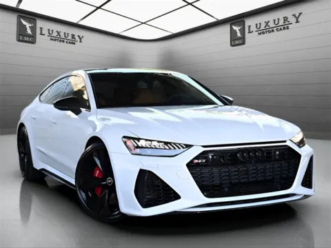 White 2021 Audi RS 7 4.0T for sale in Hillside, NJ