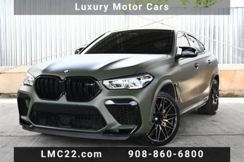 Another view of 2021 BMW X6 M Competition for sale in Hillside, NJ at Luxury Motor Cars