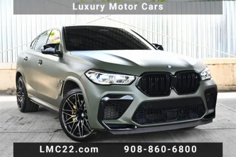 Black 2021 BMW X6 M Competition for sale in Hillside, NJ