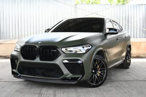 Another view of 2021 BMW X6 M Competition for sale in Hillside, NJ at Luxury Motor Cars