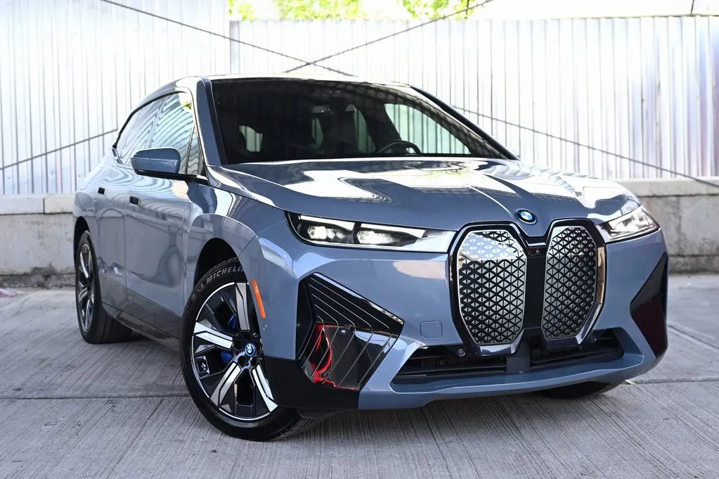 Gray 2024 BMW iX xDrive50 for sale in Hillside, NJ