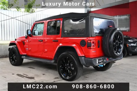 More photos of 2023 Jeep Wrangler 4xe Sahara at Luxury Motor Cars, NJ