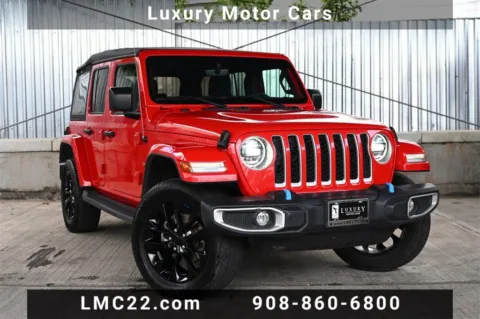 Red 2023 Jeep Wrangler 4xe Sahara for sale in Hillside, NJ