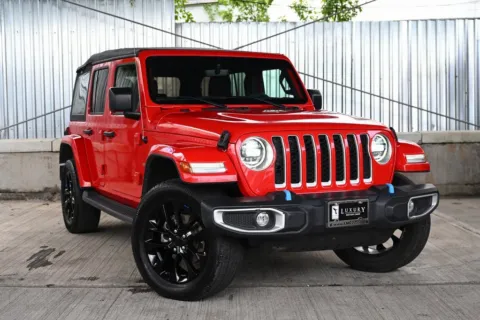 Red 2023 Jeep Wrangler 4xe Sahara for sale in Hillside, NJ