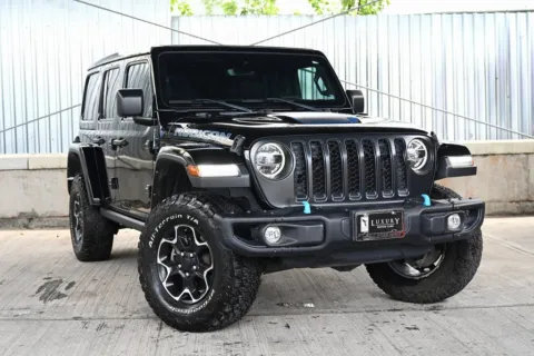 Black 2021 Jeep Wrangler 4xe Unlimited Rubicon for sale in Hillside, NJ