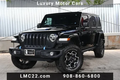 Another view of 2021 Jeep Wrangler 4xe Unlimited Rubicon for sale in Hillside, NJ at Luxury Motor Cars