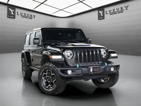 Black 2021 Jeep Wrangler 4xe Unlimited Rubicon for sale in Hillside, NJ