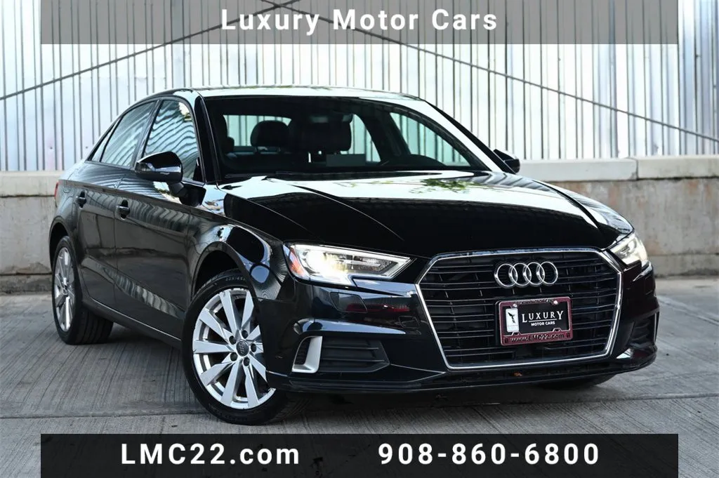Black 2017 Audi A3 Sedan Premium for sale in Hillside, NJ