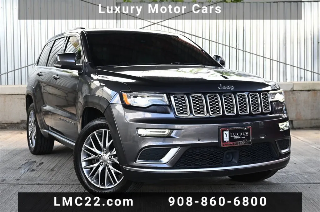 Gray 2017 Jeep Grand Cherokee Summit for sale in Hillside, NJ